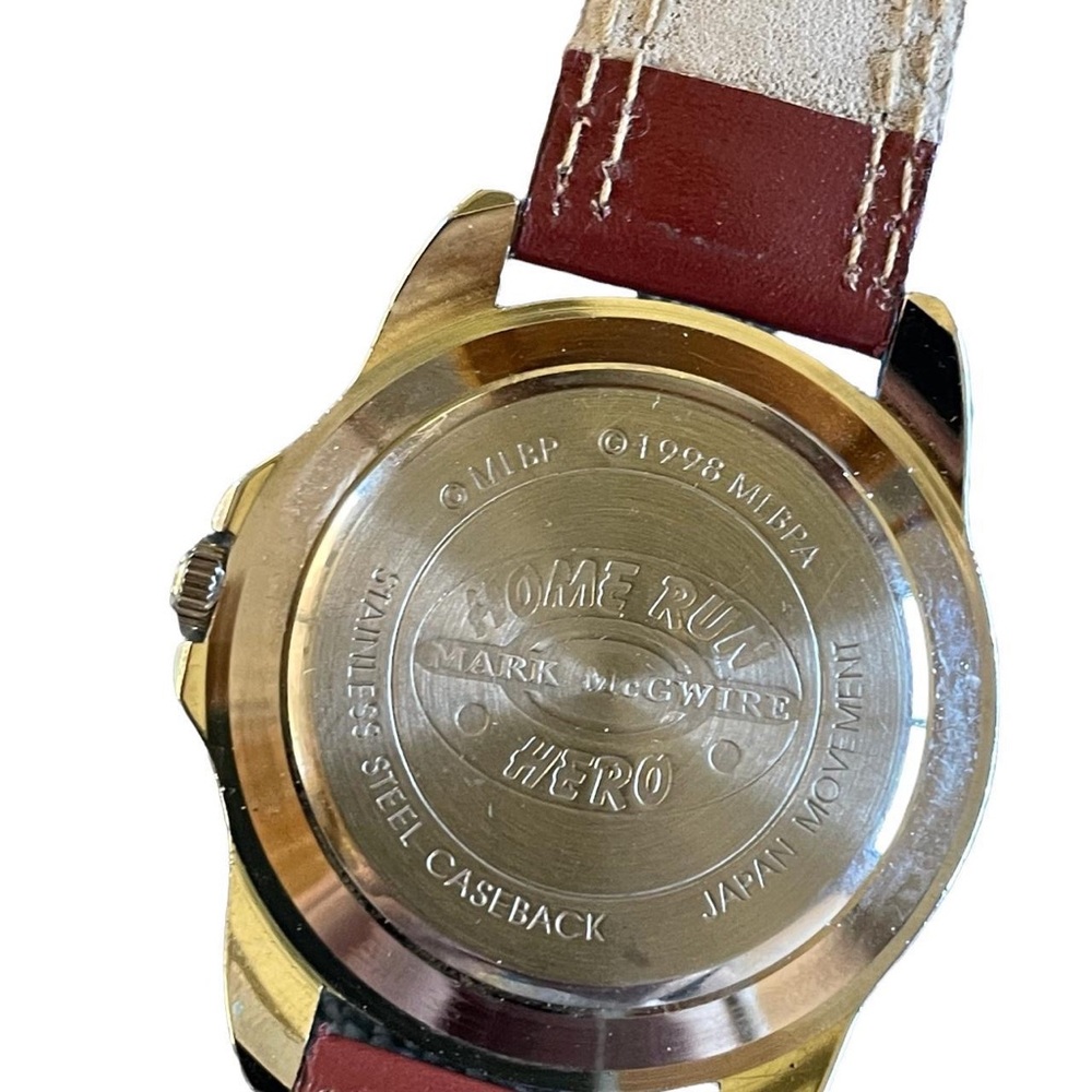 Vintage 1998 Mark McGwire Home Run Hero Watch - Picture 3 of 4